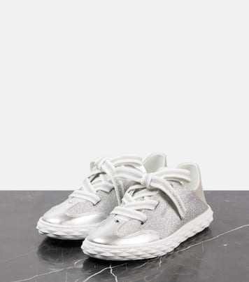 Sneakers Diamond Light Flex/F con pelle | Jimmy Choo