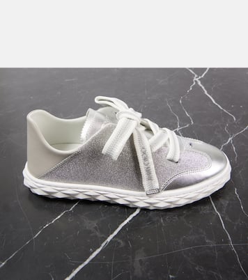 Sneakers Diamond Light Flex/F con pelle | Jimmy Choo