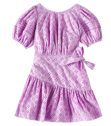 Chantal broderie anglaise cotton dress | Poupette St Barth Kids