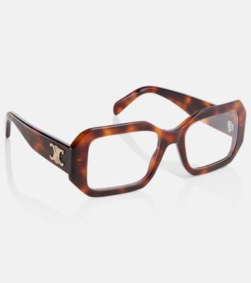 Triomphe square glasses | Celine Eyewear