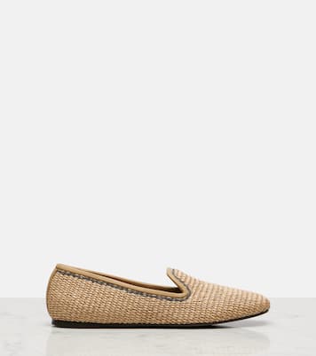 Monili raffia loafers | Brunello Cucinelli