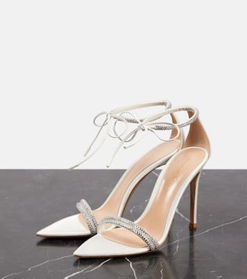Bridal Sandalen Montecarlo 105 mit Kristallen | Gianvito Rossi