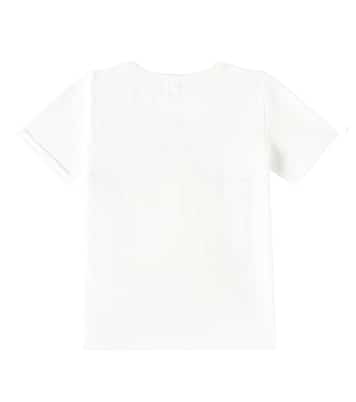 Camiseta de algodón con flecos | Stella McCartney Kids