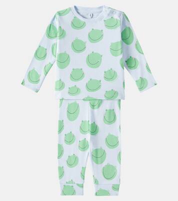 Cotton jersey sweatshirt and leggings set | Stella McCartney Kids