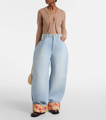 Jeans barrel de tiro alto | Acne Studios