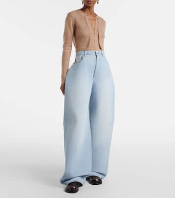 Jeans barrel de tiro alto | Acne Studios