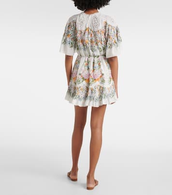 Minikleid Sweet Bloom aus Baumwolle | Farm Rio