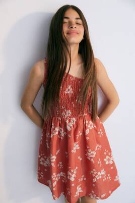 Nauplia floral linen dress | The New Society