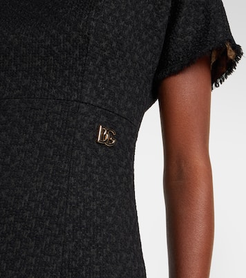 Wool-blend minidress | Dolce&Gabbana