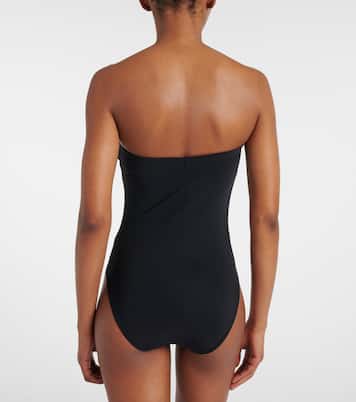 Tess floral-appliqué swimsuit | Karla Colletto