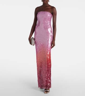 Robe longue Leilani à sequins | Simkhai