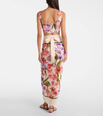 Pareo aus Baumwolle und Seide | Agua by Agua Bendita