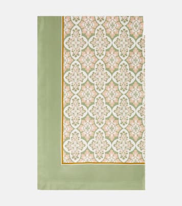 Palazzo Light Pink Large cotton tablecloth | La DoubleJ