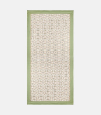 Palazzo Light Pink Large cotton tablecloth | La DoubleJ