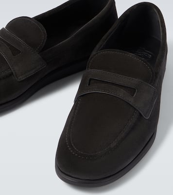 Portsmouth suede penny loafers | Church's