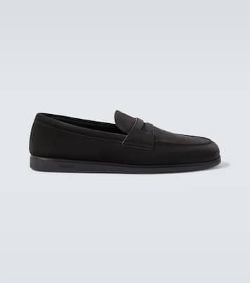 Portsmouth suede penny loafers | Church's