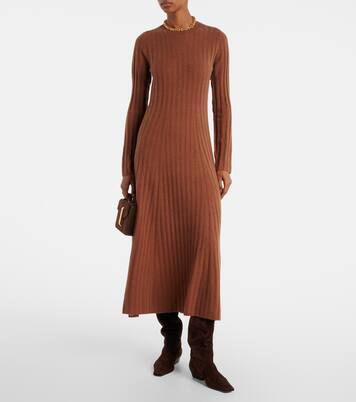 Robe longue Gia en laine et cachemire | Altuzarra
