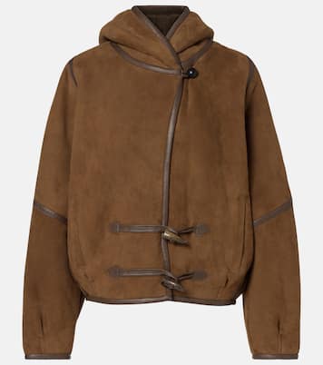 Jacke Amiel aus Veloursleder mit Shearling | Isabel Marant