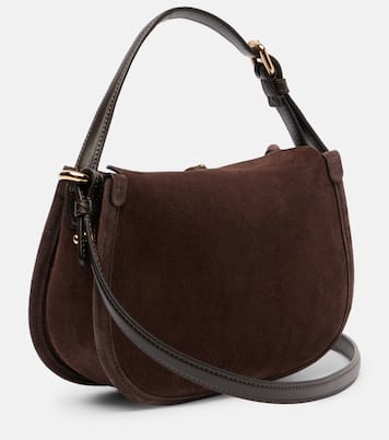 Schultertasche Pony Small aus Veloursleder | Etro