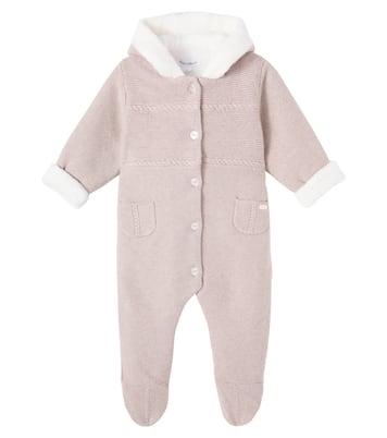 Baby Overall aus Baumwolle, Wolle und Kaschmir | Tartine et Chocolat