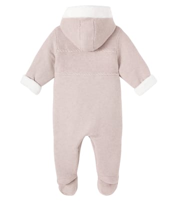Baby Overall aus Baumwolle, Wolle und Kaschmir | Tartine et Chocolat