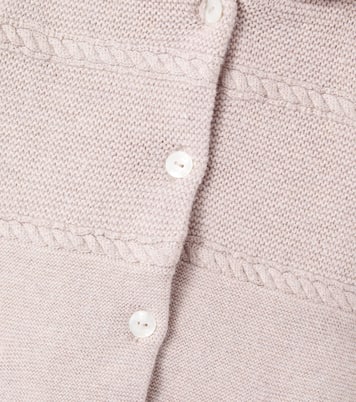 Baby Overall aus Baumwolle, Wolle und Kaschmir | Tartine et Chocolat