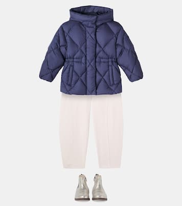 Cotton-blend barrel-leg pants | Il Gufo