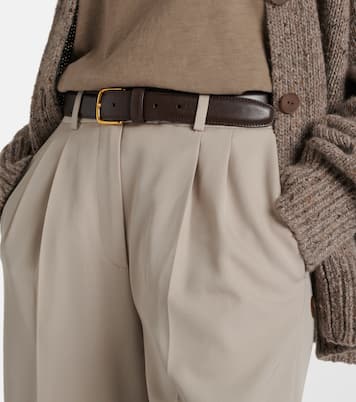 Classic leather belt | The Row