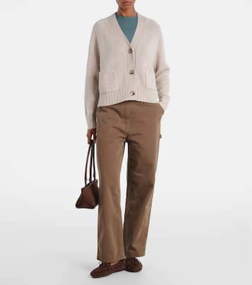 Wool and cashmere cardigan | Jardin des Orangers