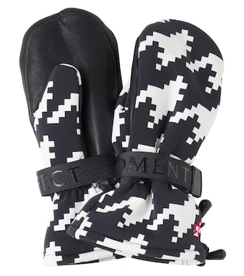 Houndstooth ski gloves | Perfect Moment Kids