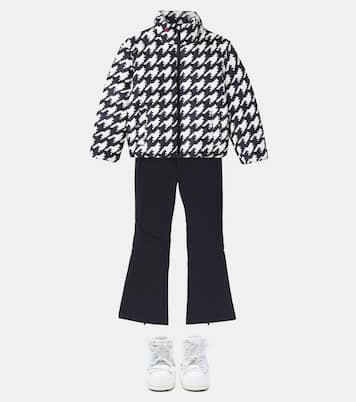 Houndstooth ski gloves | Perfect Moment Kids