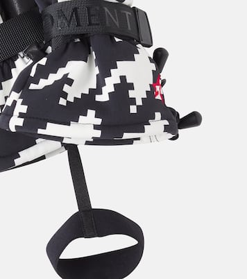 Houndstooth ski gloves | Perfect Moment Kids