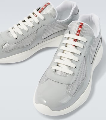 Baskets Prada American's Cup en cuir verni | Prada