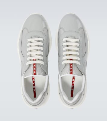 Baskets Prada American's Cup en cuir verni | Prada
