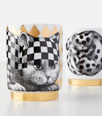 High Fidelity porcelain scented candle | Fornasetti