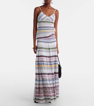 Chevron lamé tank top | Missoni