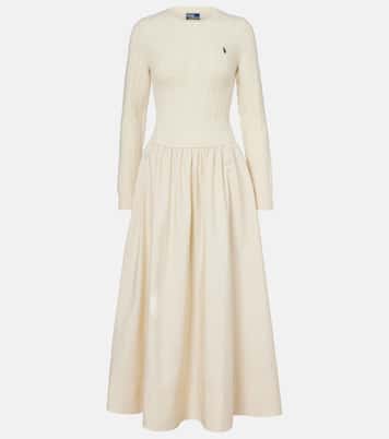 Maxikleid aus einem Wollgemisch | Polo Ralph Lauren