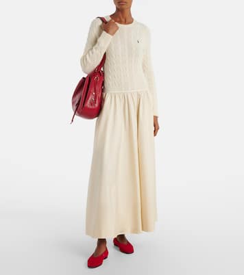 Maxikleid aus einem Wollgemisch | Polo Ralph Lauren
