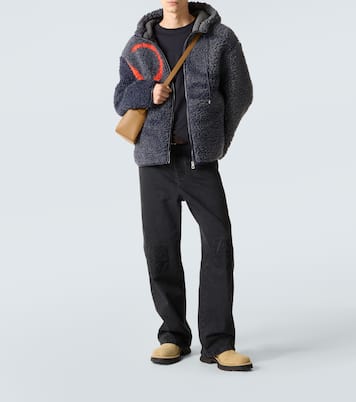 Anagram fleece jacquard jacket | Loewe