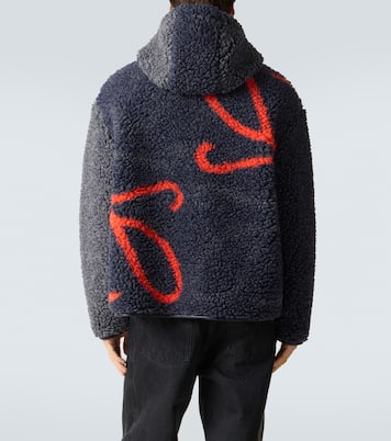 Anagram fleece jacquard jacket | Loewe