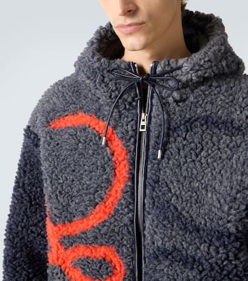 Anagram fleece jacquard jacket | Loewe
