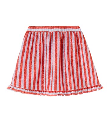Striped lamé skirt | Oséree Kids
