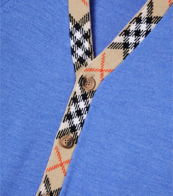 Burberry Check wool cardigan | Burberry Kids