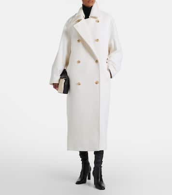 Mantel aus einem Wollgemisch | Toteme