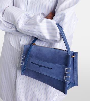 Loafer Small suede shoulder bag | JW Anderson