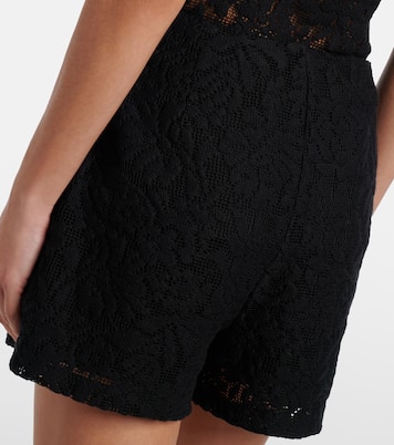 Shorts Yadira aus Spitze | Veronica Beard