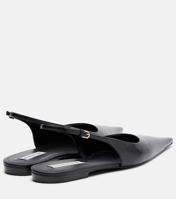 Ballerines slingback en cuir  | Victoria Beckham