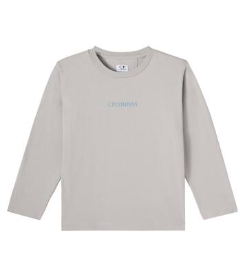 Logo cotton jersey sweatshirt | C.P. Company Kids
