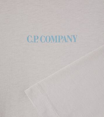 Logo cotton jersey sweatshirt | C.P. Company Kids