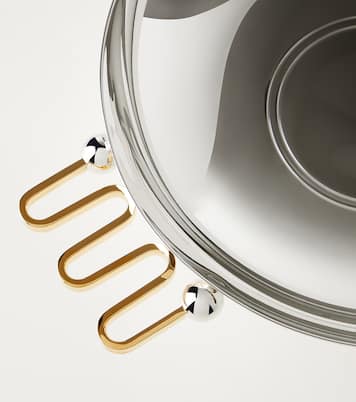 Fjerdingstad silver-plated centerpiece by Christian Fjerdingstad | Christofle